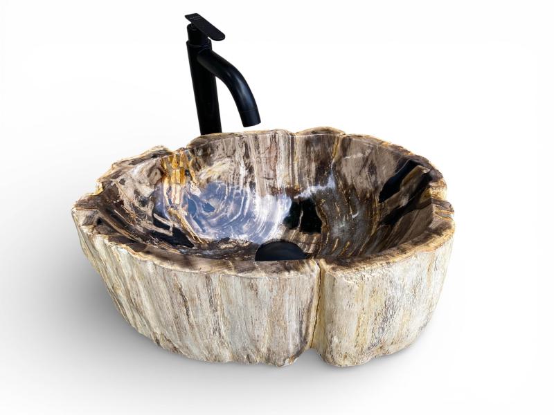 LAVABO EN TONOS TIERRA ORTIGIA