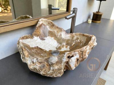 LAVABO DA APPOGGIO IN PIETRA IBIZA