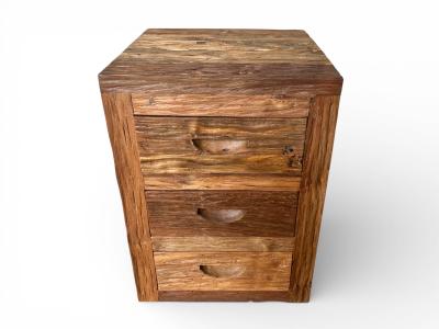 SMALL TEAK WOOD CHEST OF DRAWERS MESSINA