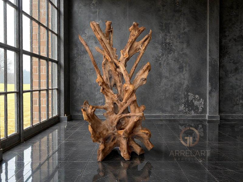 SCULPTURE EN BOIS ZENIA