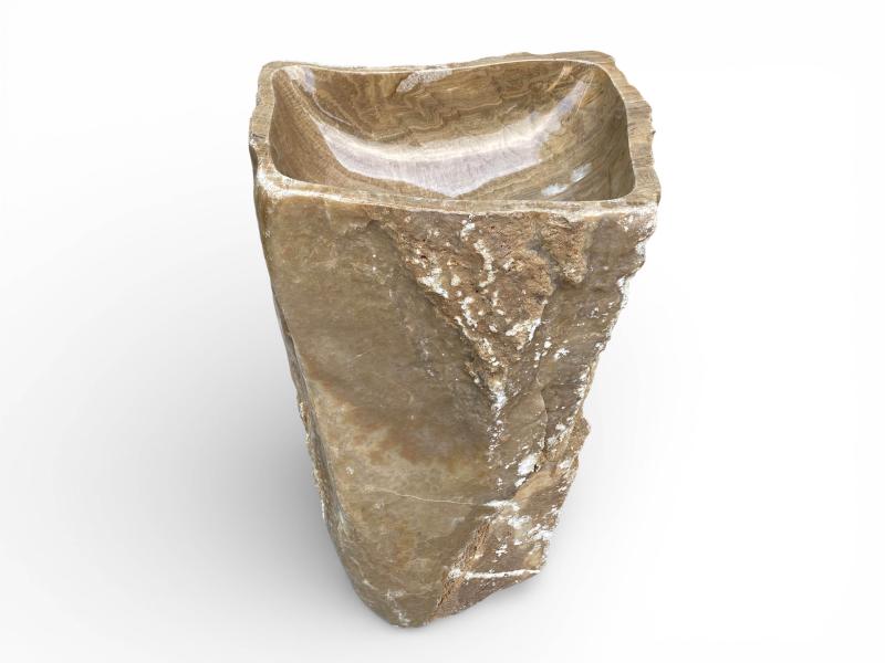 LAVABO EN BLOQUE MACIZO DE PIEDRA NEUBAU