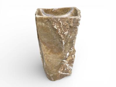 LAVABO IN BLOCCO MASSICCIO DI PIETRA NEUBAU