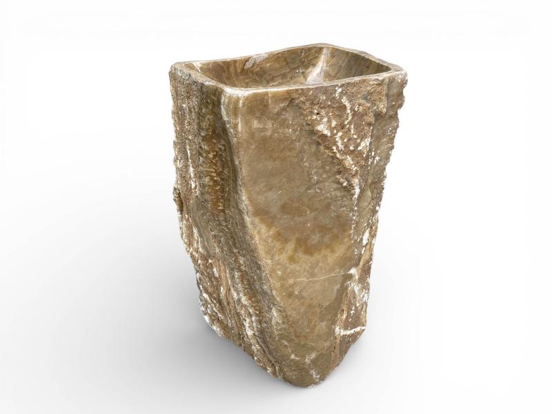 LAVABO EN BLOQUE MACIZO DE PIEDRA NEUBAU