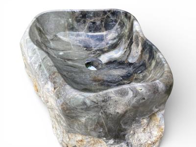 FREESTANDING SINK IN NATURAL STONE MARBLE VOLTERRA