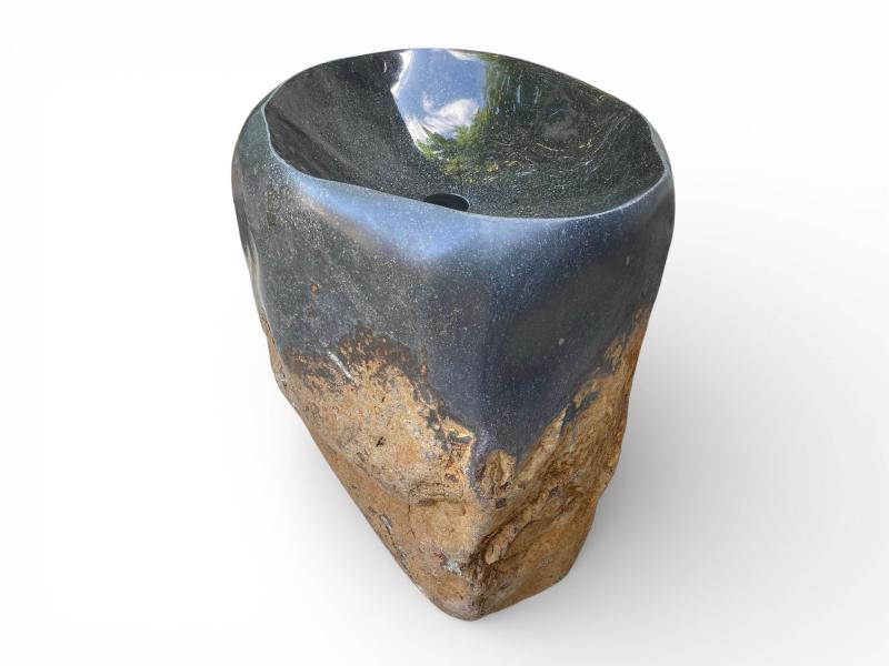 Lavabo Monolítico de Piedra Natural Nilo - Arrelart