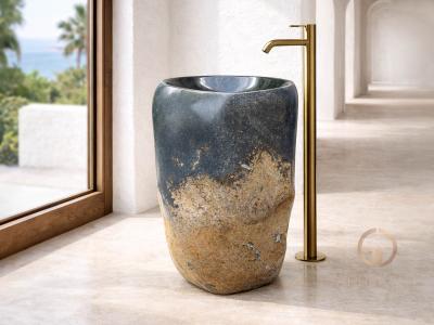 MONOLITHIC NATURAL STONE SINK NILE