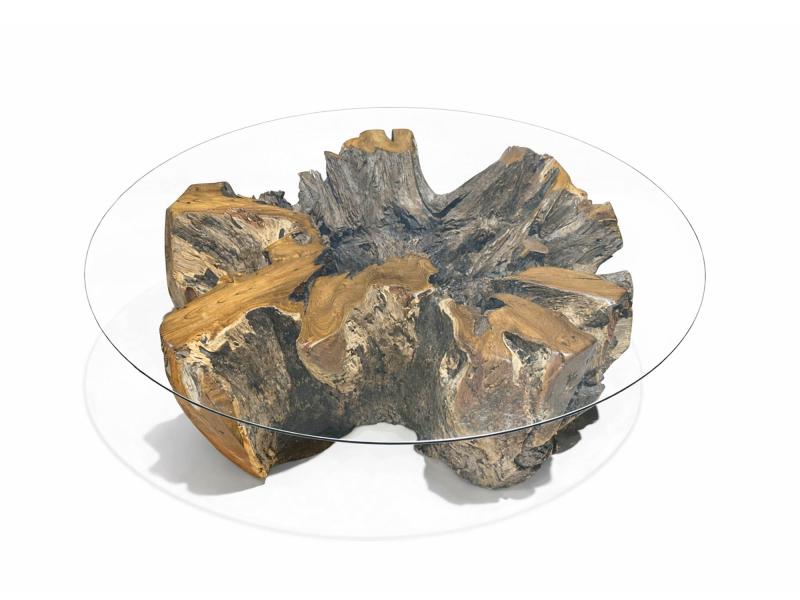 NOBLE COFFEE TABLE IN TEAK WOOD NAOUSSA