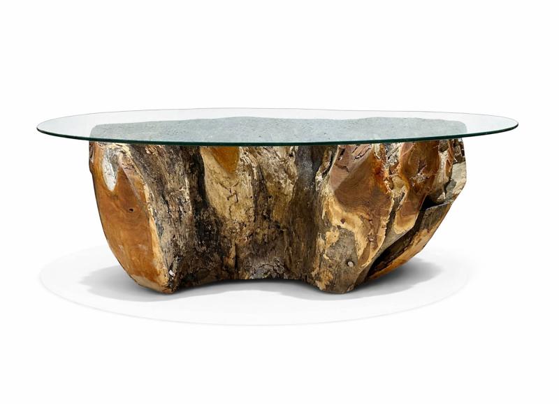 TAVOLINO NOBILE IN LEGNO DI TEAK NAOUSSA