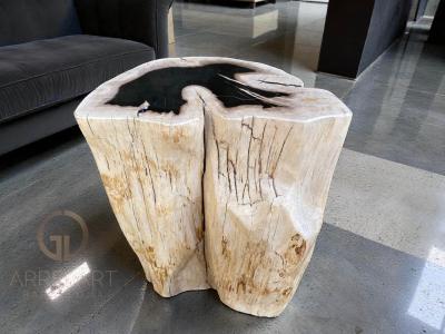 HOCKER AUS FOSSILSTEIN BREMEN