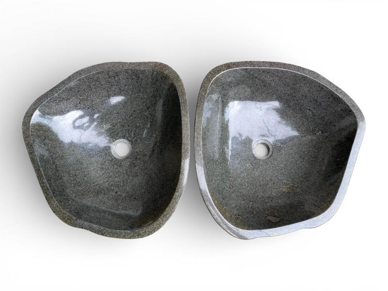 EXCLUSIVE SET WASHBASIN RIVER STONE