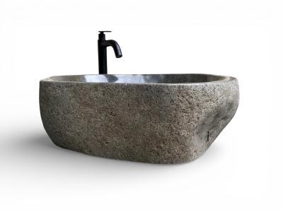 EXCLUSIVE SET WASHBASIN RIVER STONE