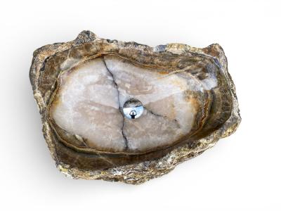 EXOTIC WASHBASIN MADE OF NATURAL STONE