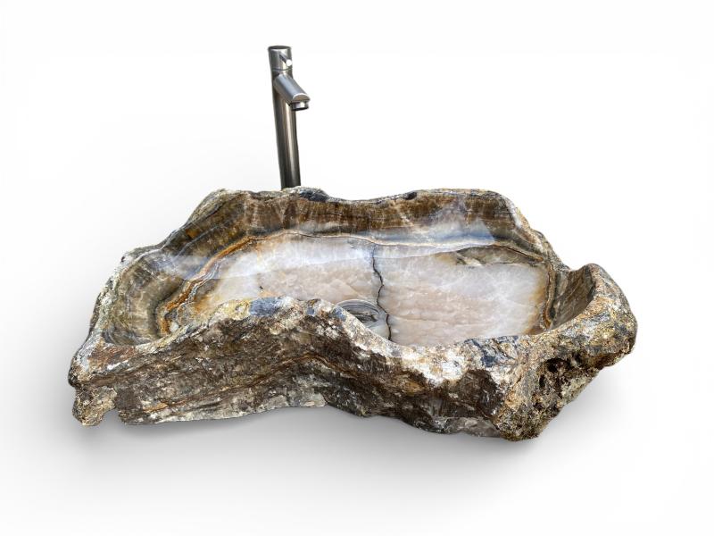 ESCLUSIVO LAVABO IN PIETRA NATURALE