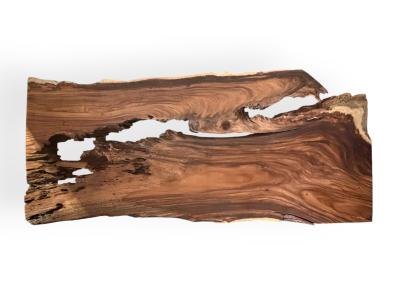 DARK WOOD DINING TABLE MANHATTAN