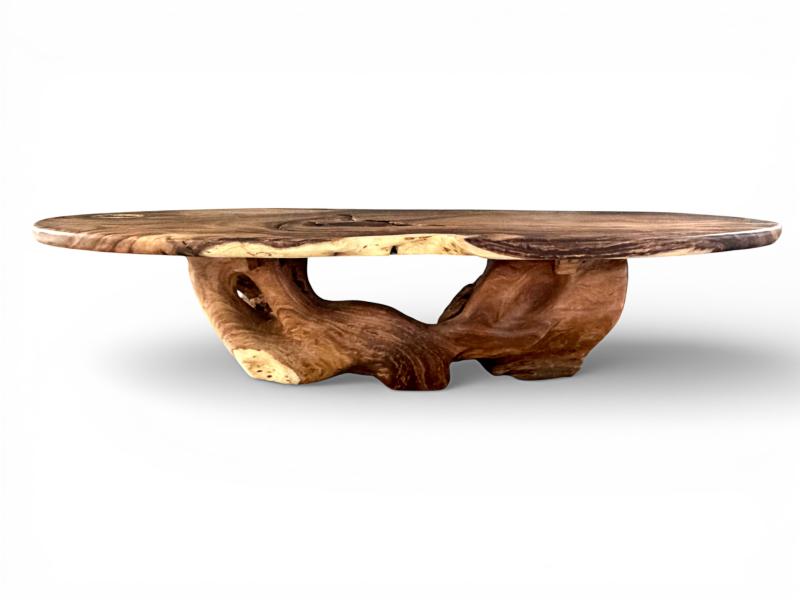 MESA DE COMEDOR WABI SABI EN MADERA DE SUAR