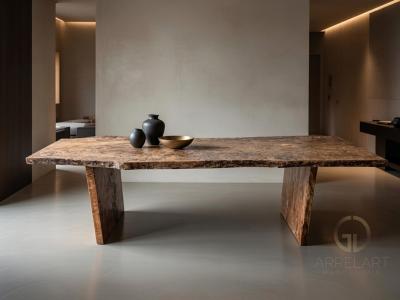 TROPICAL WOOD DINING TABLE BARCELONA