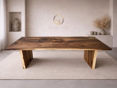 NATURAL WOOD DINING TABLE SALENTO