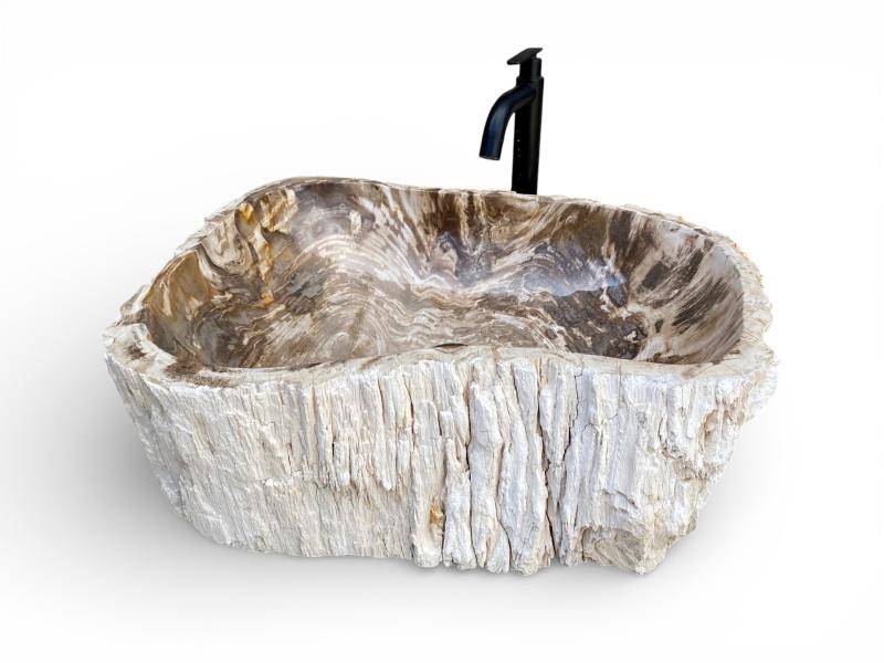 Lavandino in Legno Fossile Sydney - Arrelart