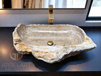 LARGE STONE SINK BELMONT