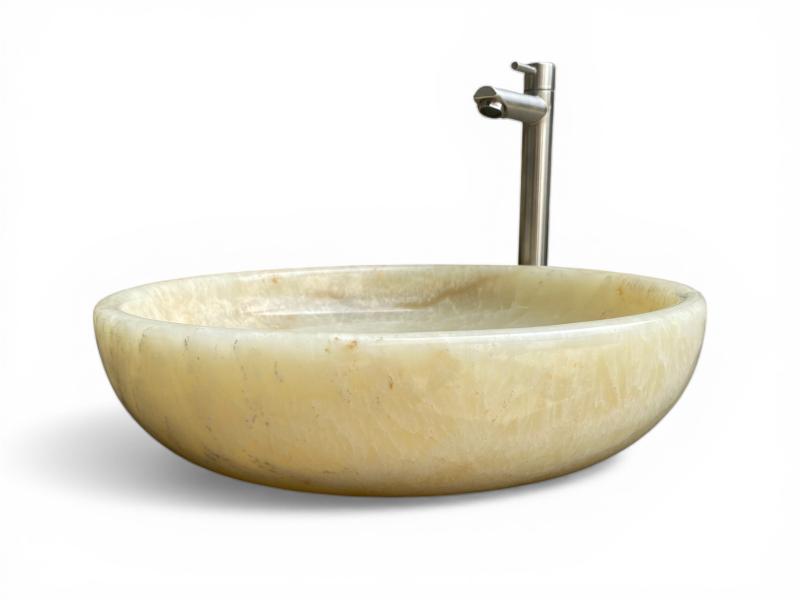 LAVABO DA APPOGGIO DI ONICE NAMUA