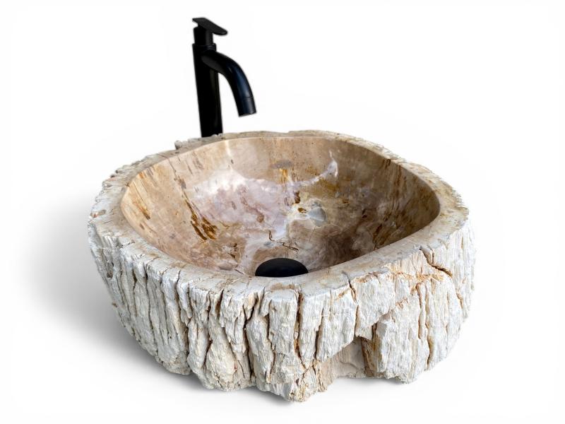 LAVABO EMBELLECIDO DE MADERA CHIADO