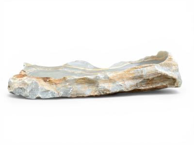 PEARL GREY SINK IN NATURAL STONE FORMENTOR