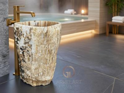 LAVABO FREESTANDING IN PIETRA VINCENZO