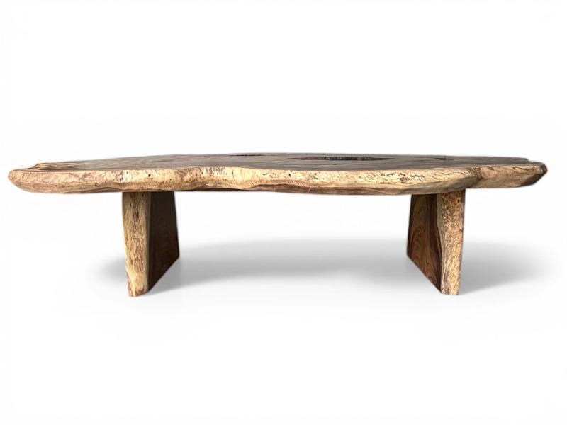 MESA DE COMEDOR ORGANICA DE MADERA NATURAL BELGRAVIA