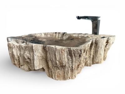 LAVABO DE MADERA FOSILIZADA BANUS