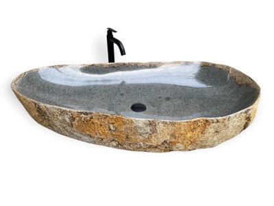 LAVABO IN PIETRA NATURALE COLORATA LEVANZO