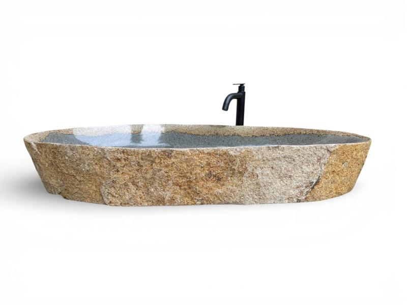 NATURAL COLOURED STONE WASHBASIN LEVANZO