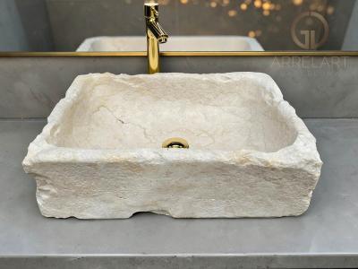 LAVABO RECTANGULAR SOBRE ENCIMERA LUGANO