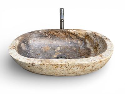 LAVABO OVALADO DE PIEDRA NATURAL ULUWATU