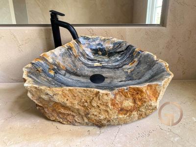 LAVABO DE PEDRA MULTICOLOR MISURI