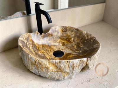 PETRIFIED WOOD SINK IMPERIAL
