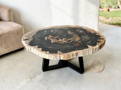 TABLE BASSE EN PIERRE KAROL