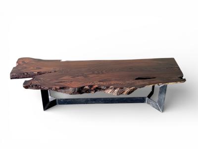 DARK WOOD COFFEE TABLE SHOREDITCH