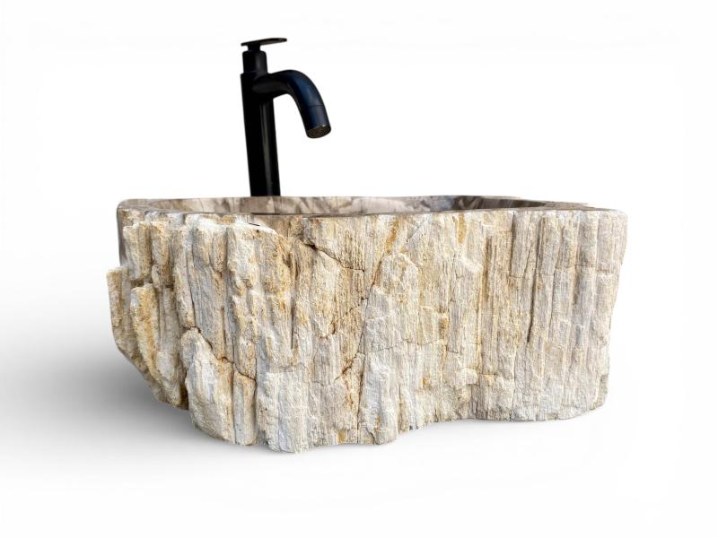 FOSSILIZED WOODEN SINK GIANNI