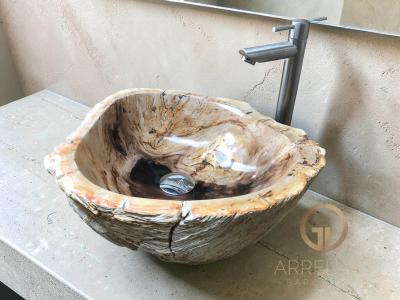 LAVABO DE FUSTA FOSILITZADA ZAMBIA