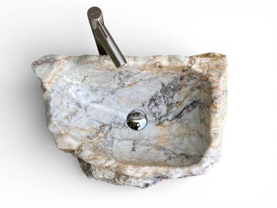 LAVANDINO IN MARMO FATTO A MANO PEARLINE