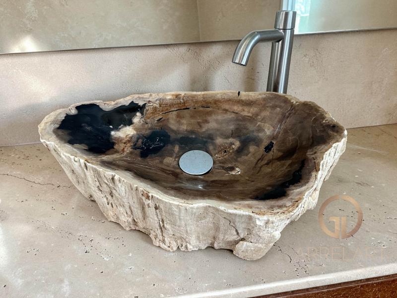 LAVABO DE MADERA VINTAGE GIZA