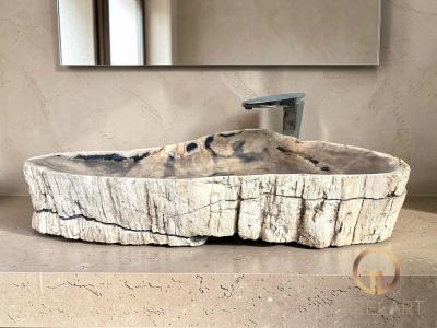 LAVABO DE MADERA FOSILIZADA DANA