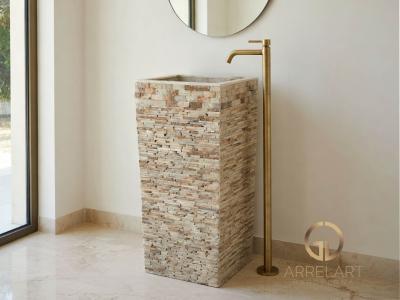 LAVABO PEDESTAL DE ONIX LIMITADO ANDREAS