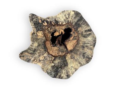 TABLE BASSE MASSIVE EN BOIS DE TAMARIN AZORES