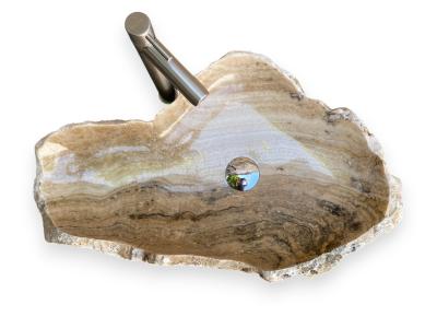 WIDE NATURAL STONE SINK HAWER