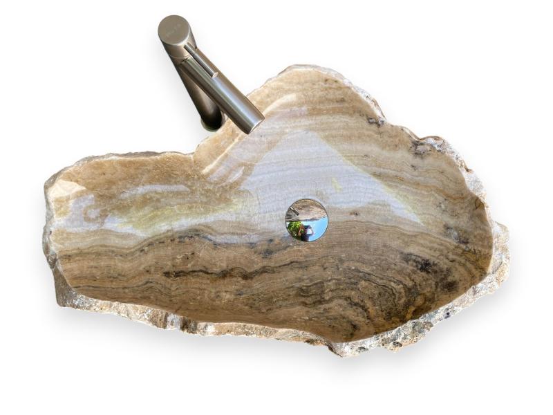 GROSSES WASCHBECKEN AUS NATURSTEIN HAWER