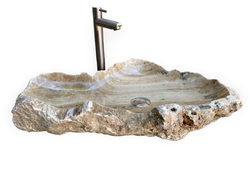 LAVANDINO AMPIO IN PIETRA NATURALE HAWER