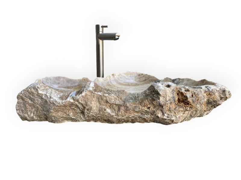 LAVABO EXTENSO DE PIEDRA NATURAL HAWER