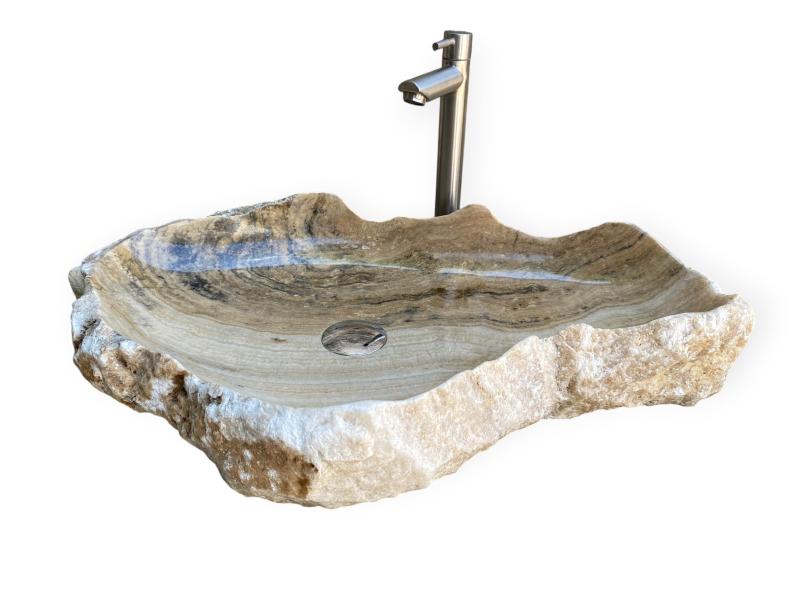 WIDE NATURAL STONE SINK HAWER