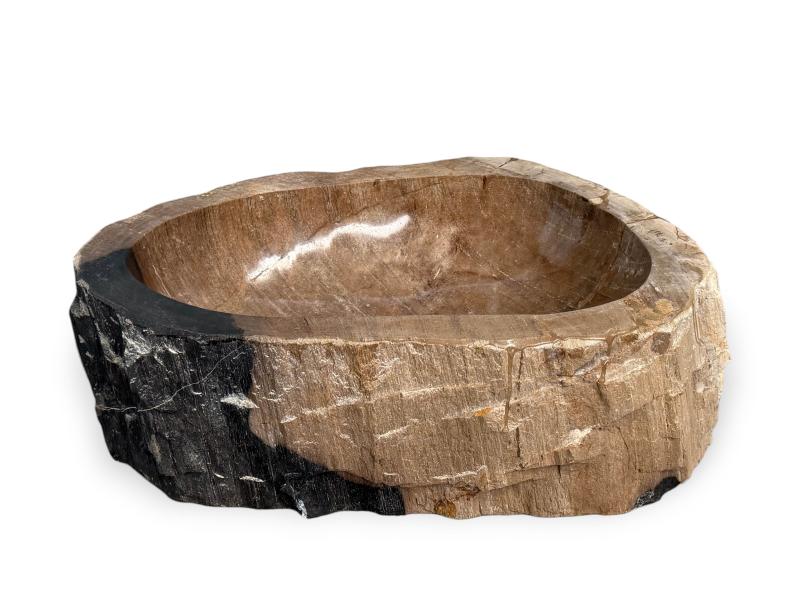 LAVABO DE MADERA FOSILIZADA MOANDA